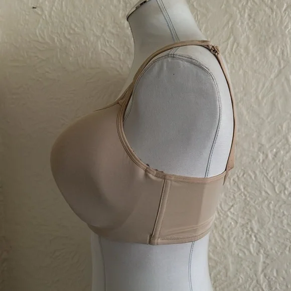 Cacique Lane Bryant Nude Beige Lightly Lined Bra 38DDD - Picture 2 of 4